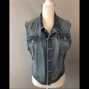 Lauren Conrad LC Jean Vest Size XL